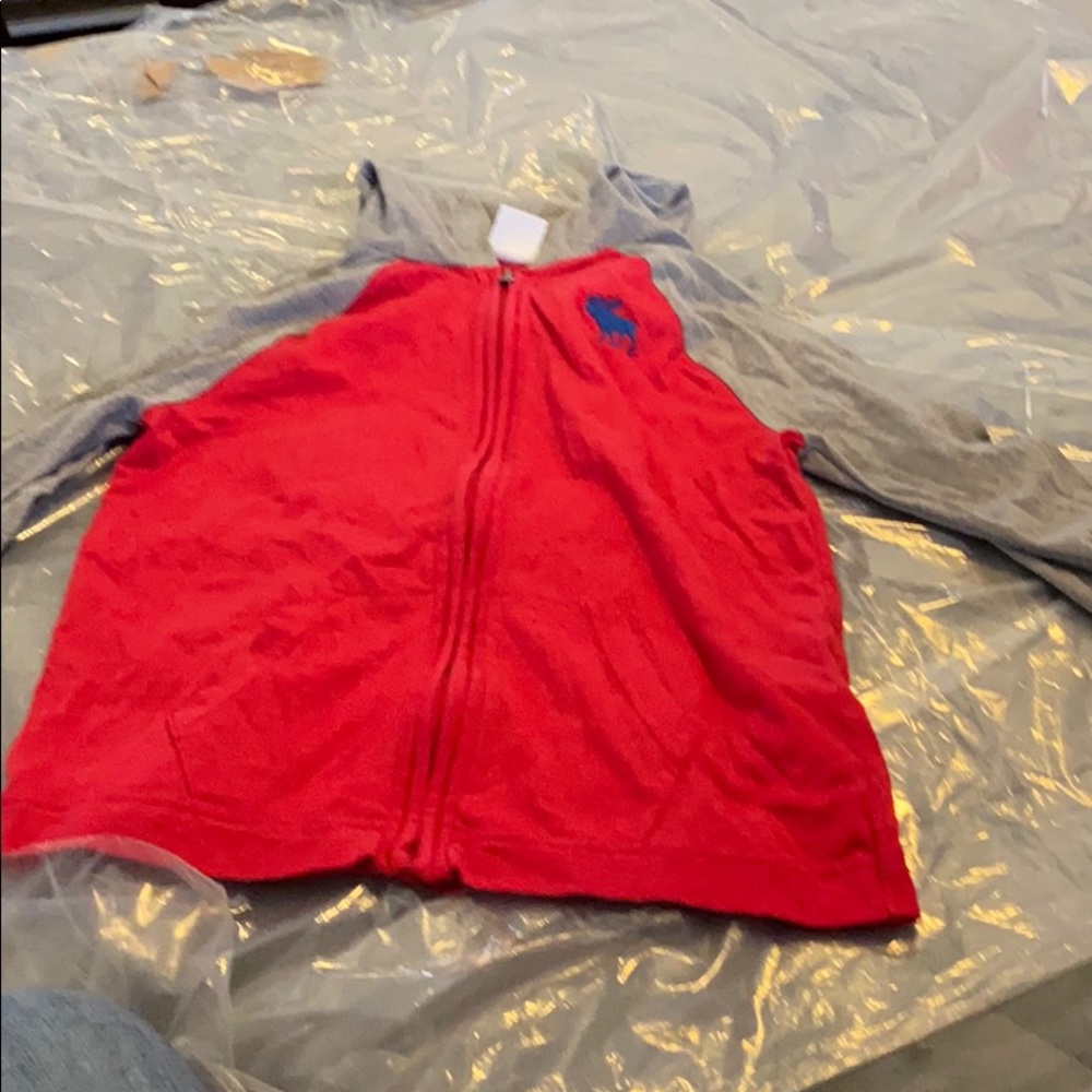 Boys Abercrombie kids Mizo jacket with hood